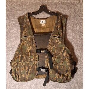 Lynch Camo Hunting Fishing Game Vest Pockets Adjustable Men Made USA Style F921